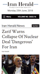 Mobile Screenshot of iranherald.com